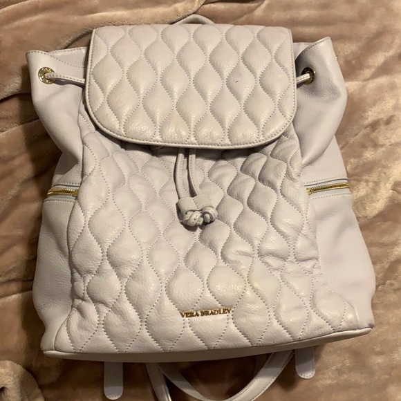 Vera Bradley Quilted Amy Leather Backpack main image 4